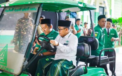 Ketum PP GP Ansor Addin Jauharudin: “Siap Hadir, Kiai!” Bukti Khidmah dan Kedekatan dengan Ulama di Momen Inaugurasi PC GP Ansor Subang